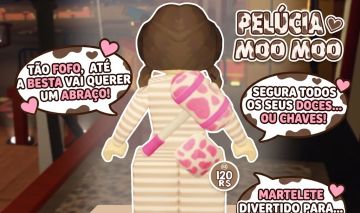 VENDENDO MOO MOO PLUSHIE [FTF] !! ( Só uma no estoque ! )