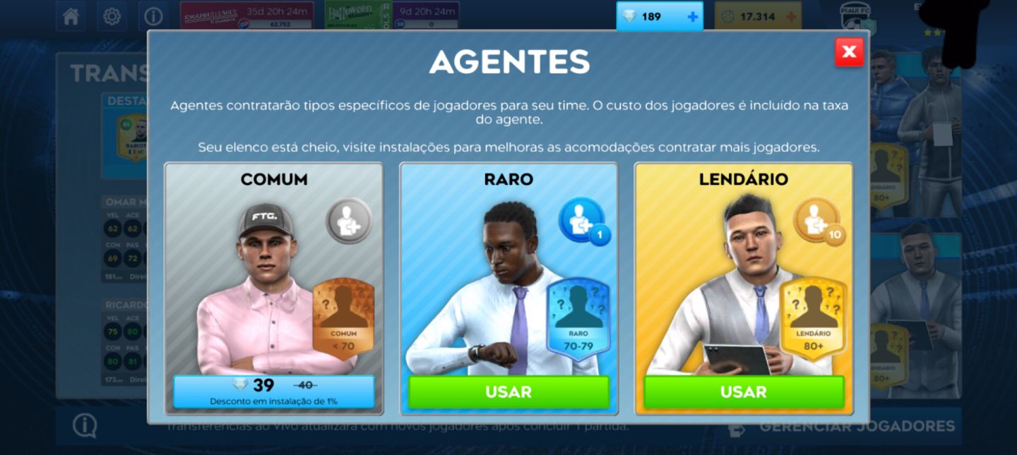 Conta rara de Dls com vários jogadores e 10 agentes lendários!