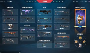 Conta Valorant/League of Legends com Varias skins RARAS