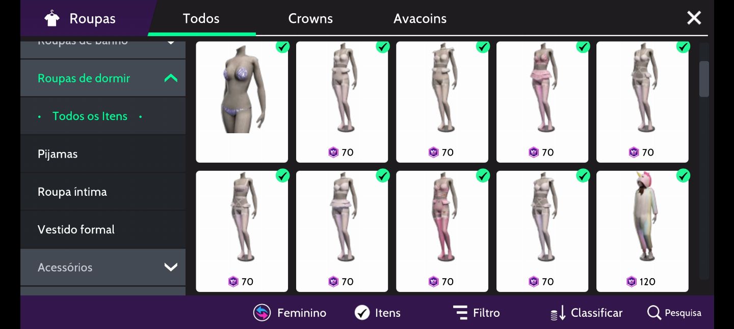 CONTA DE AVAKIN-LIFE UNISSEX Nível 41,E COM BASTANTE ITENS DE CROWNS| descrição