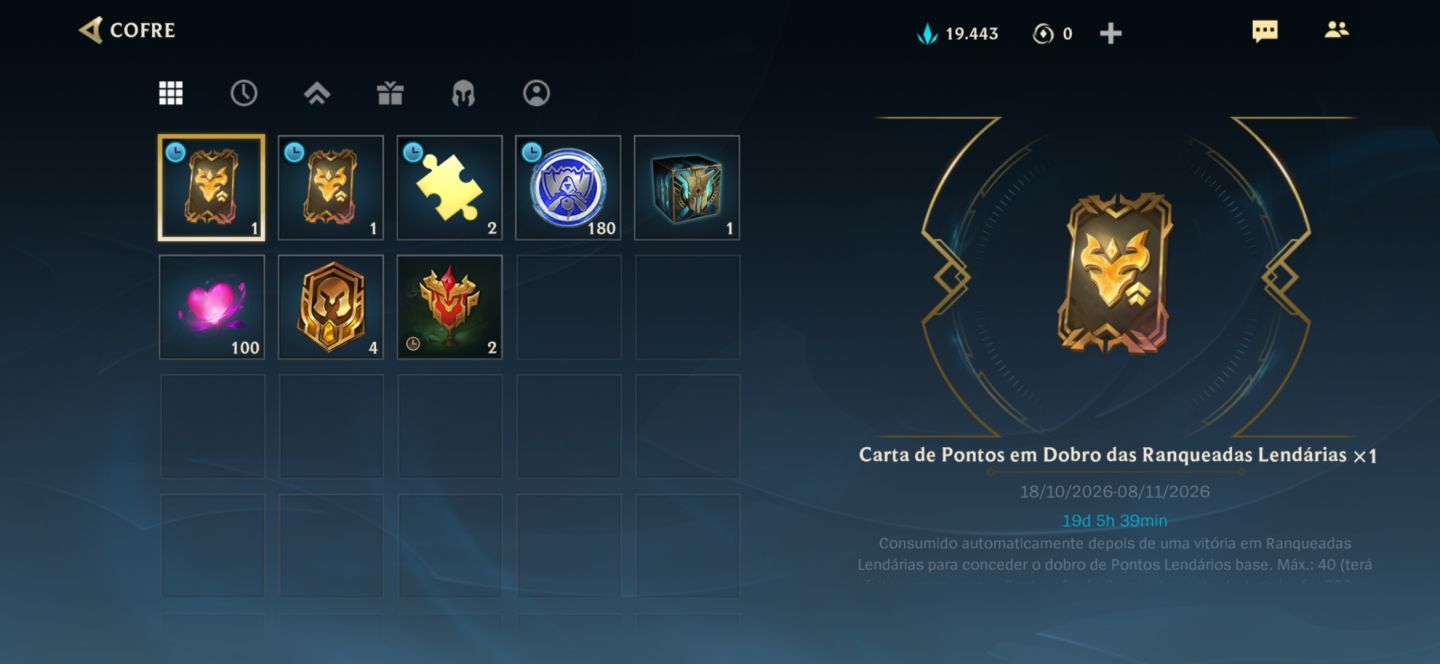 Conta grão mestre 32 wild rift