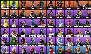 Conta Fortnite INSANA 64 Skins | Royale Bomber, Marvel, Midas + 7 Pagas