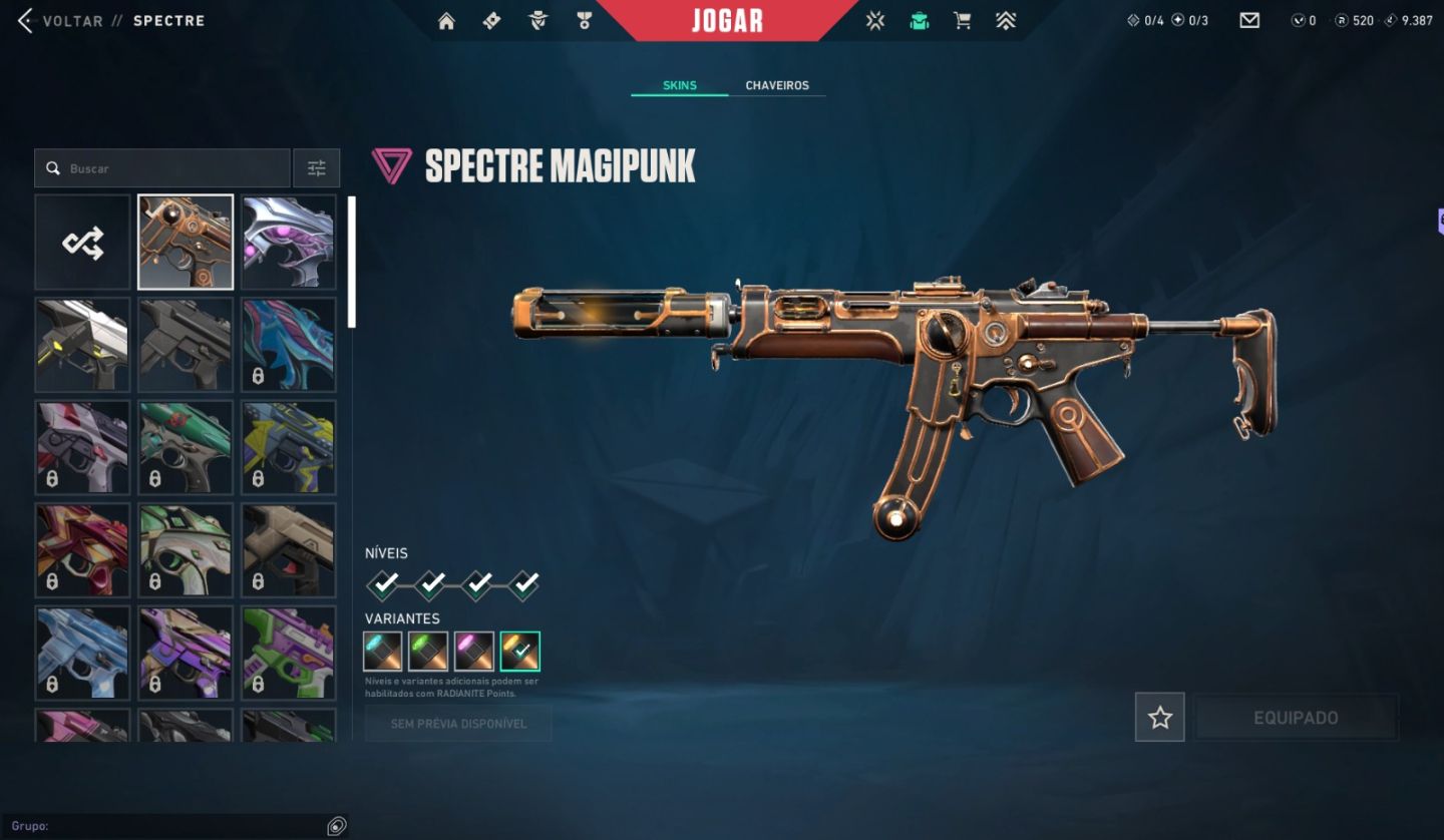Conta Riot Valorant com skins de Vandal, Phantom, Awp, Faca e alguns passe, lol