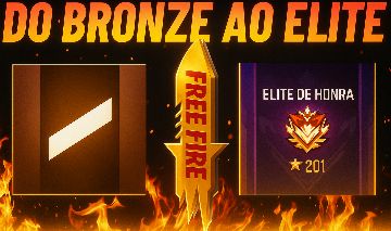 UPO SUA CONTA FREE FIRE NO MODO CS ATÉ O ELITE