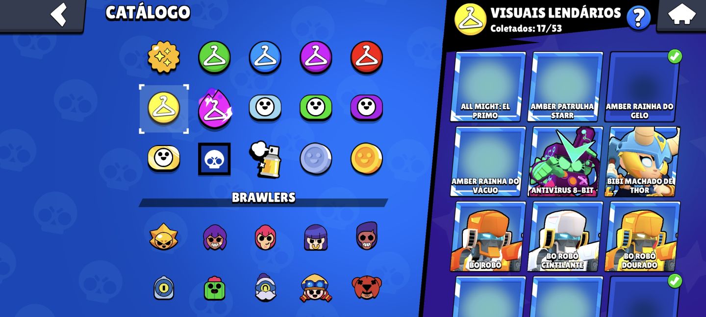 CONTA TOP DE BRAWL STARS COM 80K DE TROFÉUS E FAMA SOLAR
