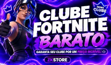 CLUBE FORTNITE BARATO | NA SUA CONTA (LEIA A DESCRIÇÃO)