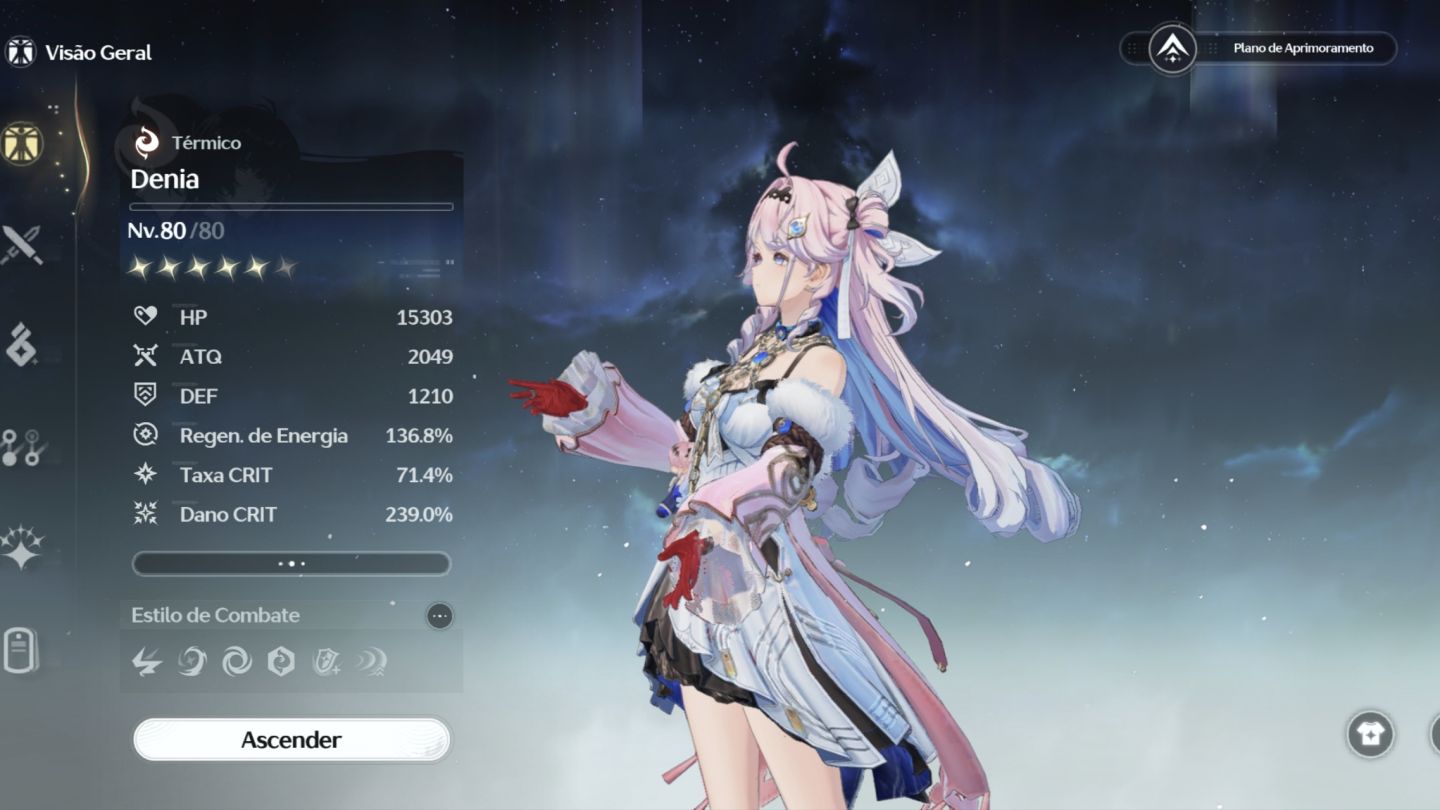 CONTA WUTHERING WAVES LEVEL 55