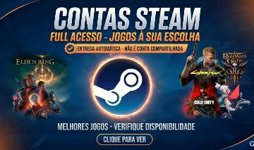 CONTAS STEAM FULL ACESSO [ESCOLHA SEU JOGO] MELHORES JOGOS