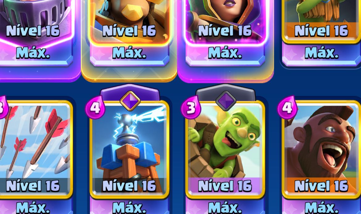 CONTA CLASH ROYALE 14K DE TROFÉUS