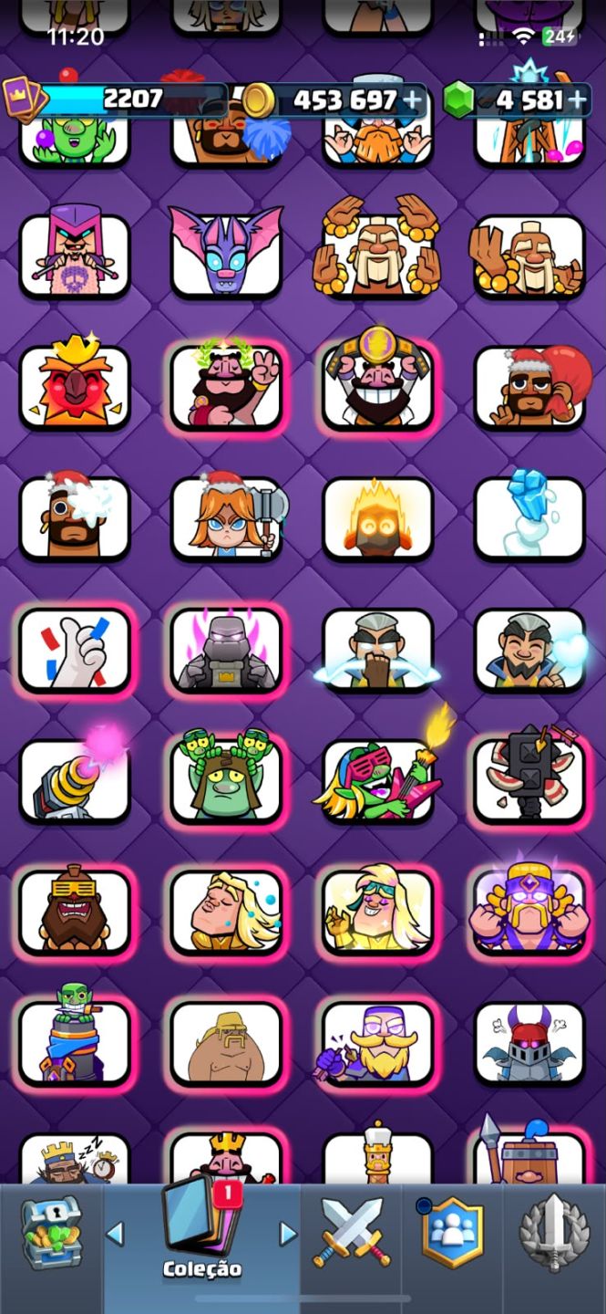 Conta Campeã no Clash Royale | Alto Nível | Pronta pra Rank