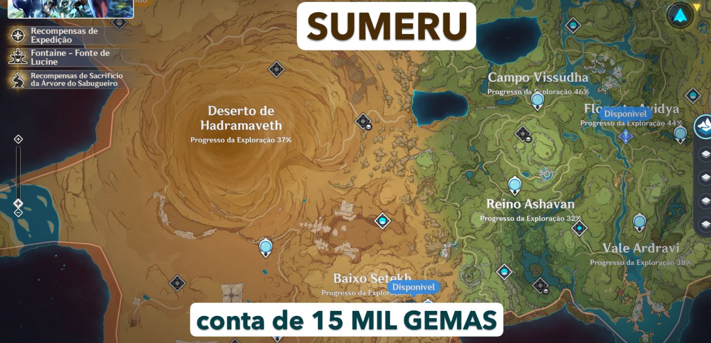 GENSHIN IMPACT 15.000 GEMAS+58 TIROS+MIZUKI