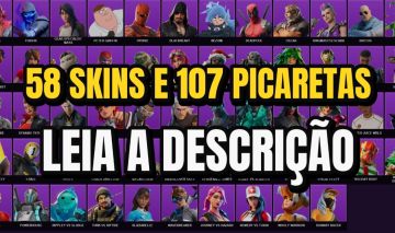 Conta Fortnite | 58 Skins | Peter Griffin + Valeria