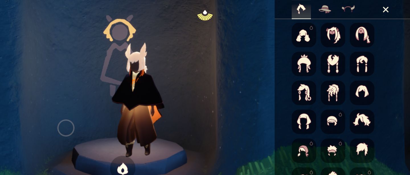 Conta sky filhos da luz cabelo pinguim, temporadas e iaps