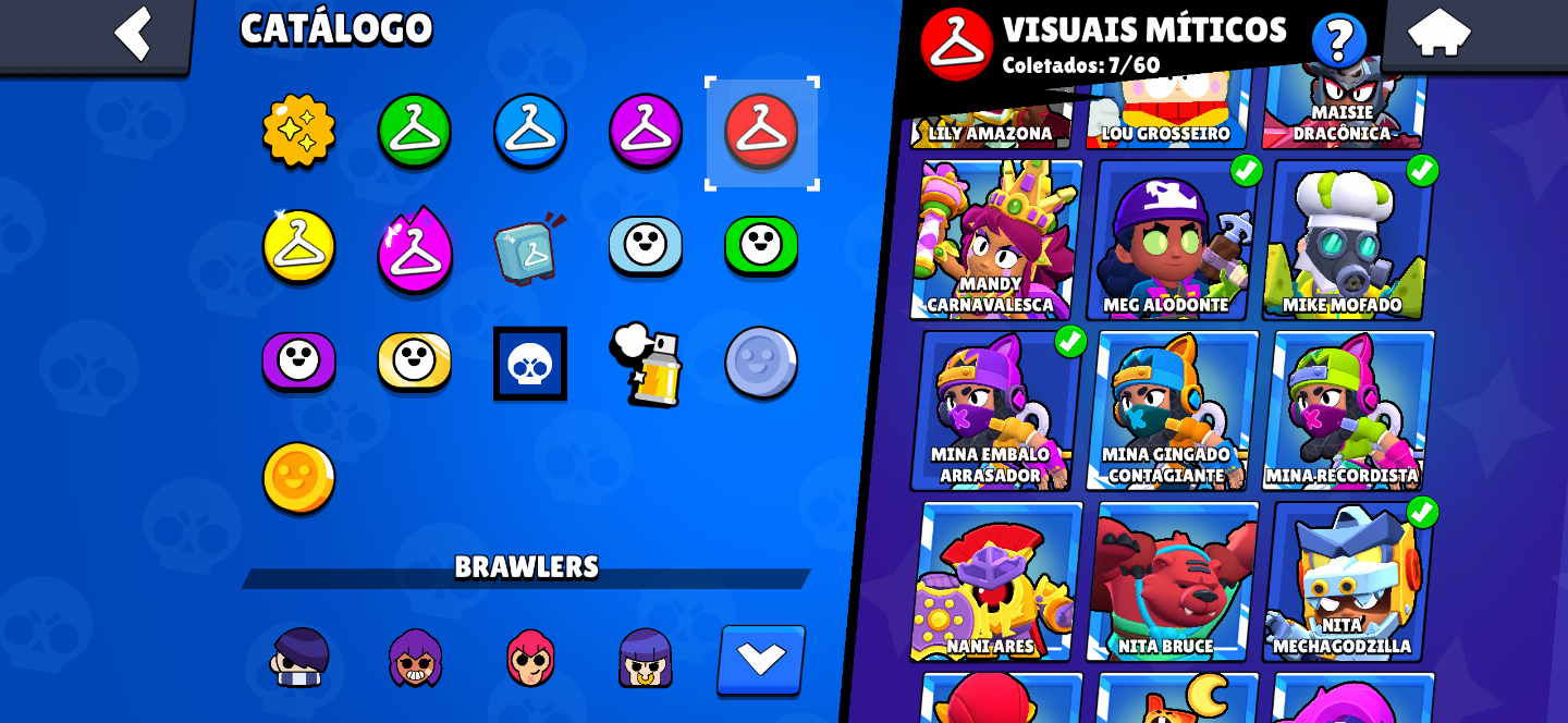 Conta Brawl Stars 19k kaze