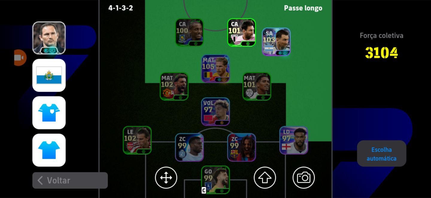 Kevin de bruyne épico 105 + força coletiva 3123 conta boa para iniciar!