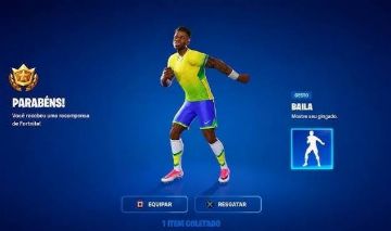 Emote Baila Vini Jr. Código Fortnite Mobile (Exclusivo)