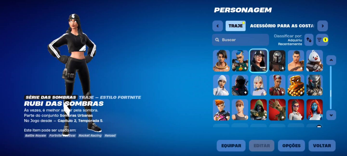DONO ÚNICO Conta Fortnite OG 298 Skins+STWFundador+Todos Passes(olhar descrição)