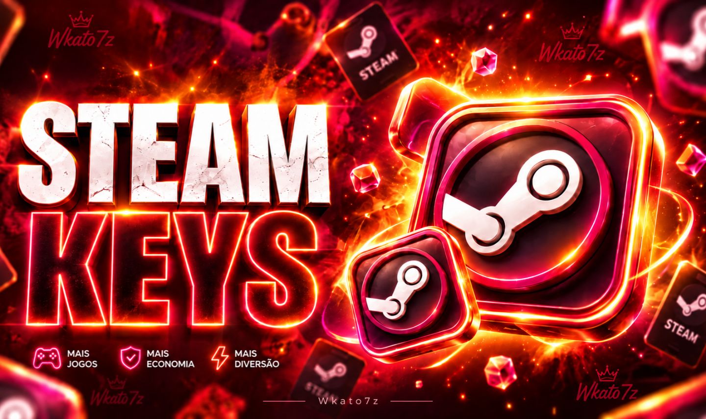 STEAM KEY ALEATÓRIA AUTOMÁTICO | JOGO MISTERIOSO + CHANCE DE GRANDES TÍTULOS