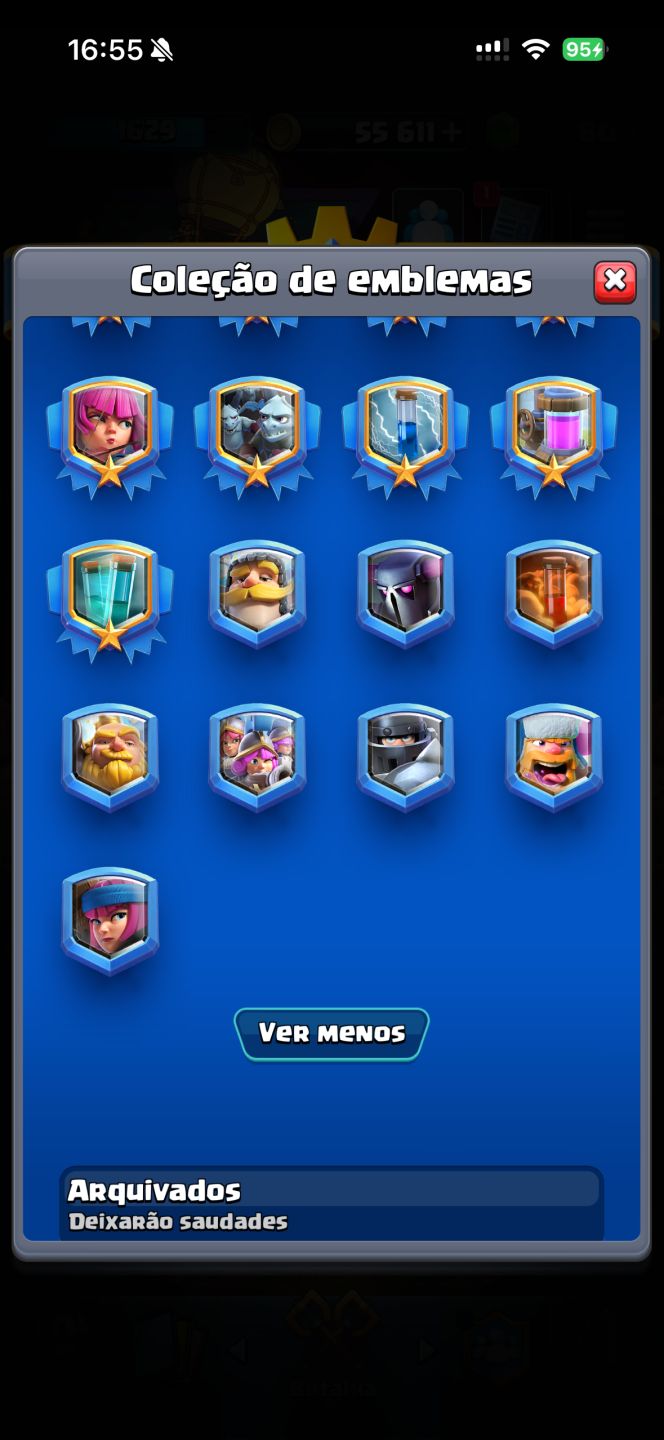 Conta Full Clash Royale