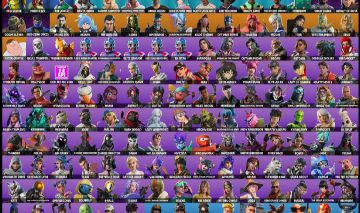 Conta de Fortnite [ 169 skins + 202 picaretas + 164 emotes ]