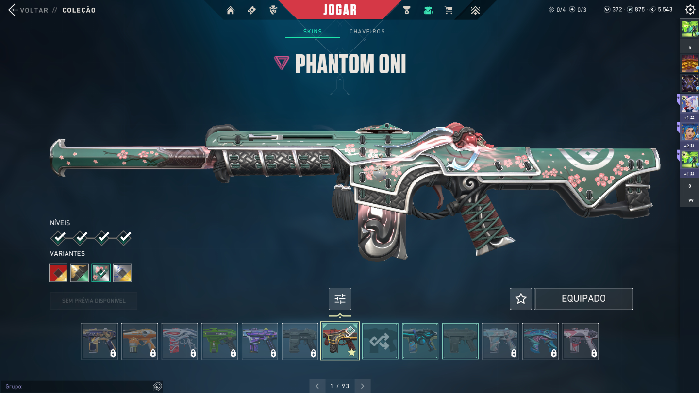 Conta valorant 38 skins - lol 104 skin
