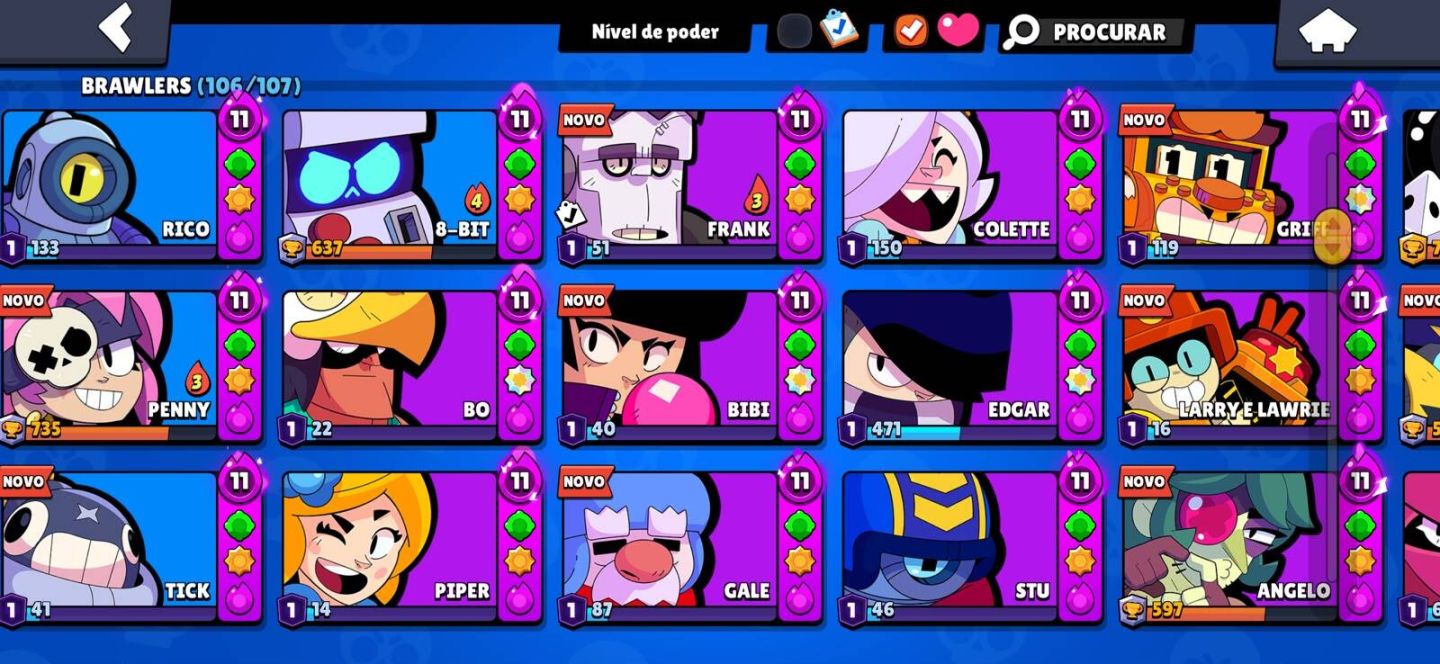 CONTAS JOGOS SUPERCELL UPADAS COM MUITOS ITENS. (CONTA ANTIGA DE BRAW)
