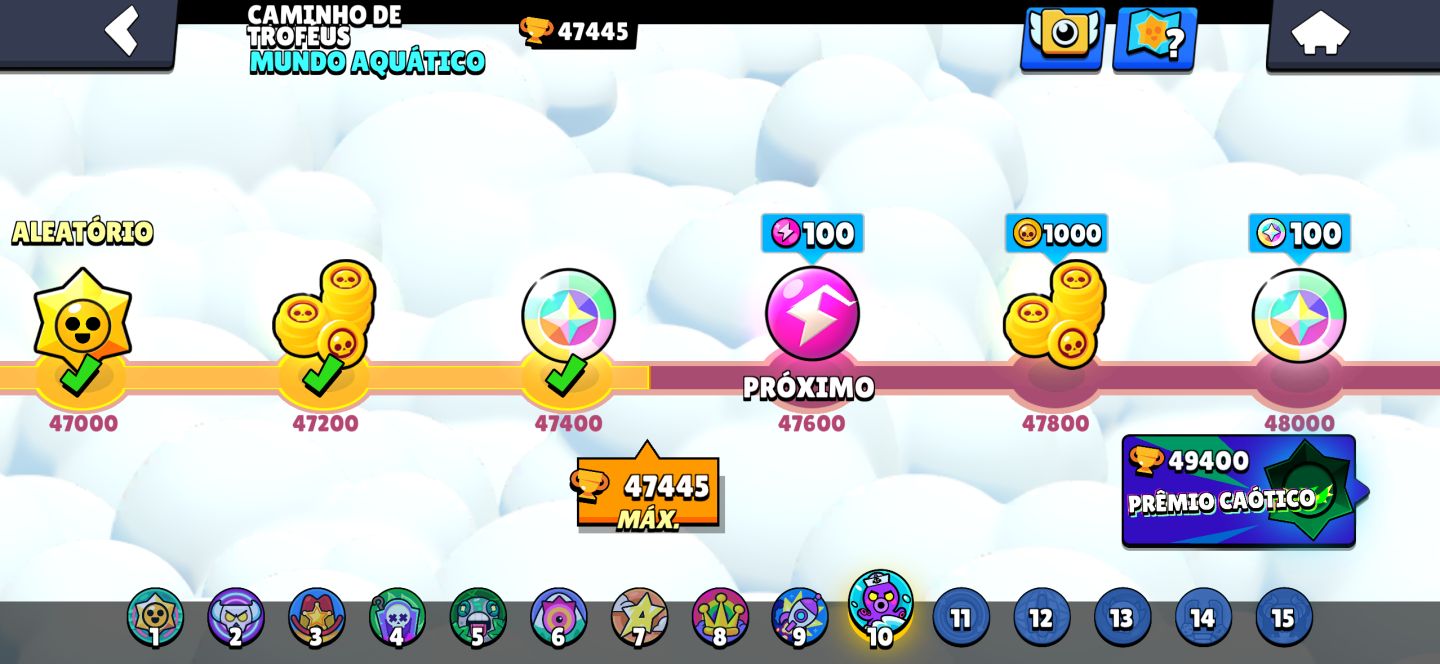 Conta Gemada de Brawl Stars