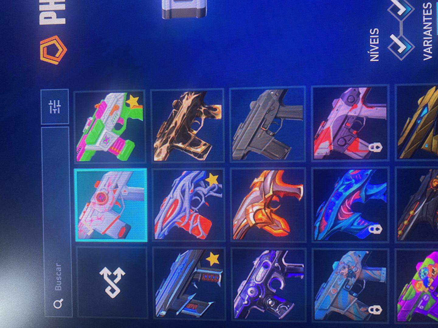 Conta de valorant com mais de 50 skins e tem champ25
