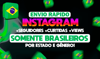 [SOMENTE BRASILEIROS] SEGUIDORES, CURTIDAS, COMENTÁRIOS! - INSTAGRAM