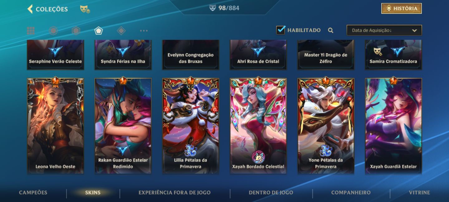 Conta Wild Rift | 98 skins