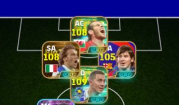 CONTA SEMI-FULL! DEL PIERO BLITZ + BALE 108 + ROMARIO ANTIGO + HAZARD 109 E++++!