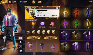 CONTA FREE FIRE FULL GEMADA COM PRIMEIRO, SEGUNDO E TERCEIRO PASSE PRIME LEVEL 8