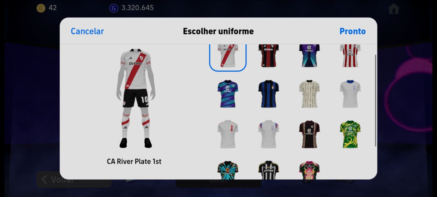 Conta Efootball valor mínimo para sair AGORA