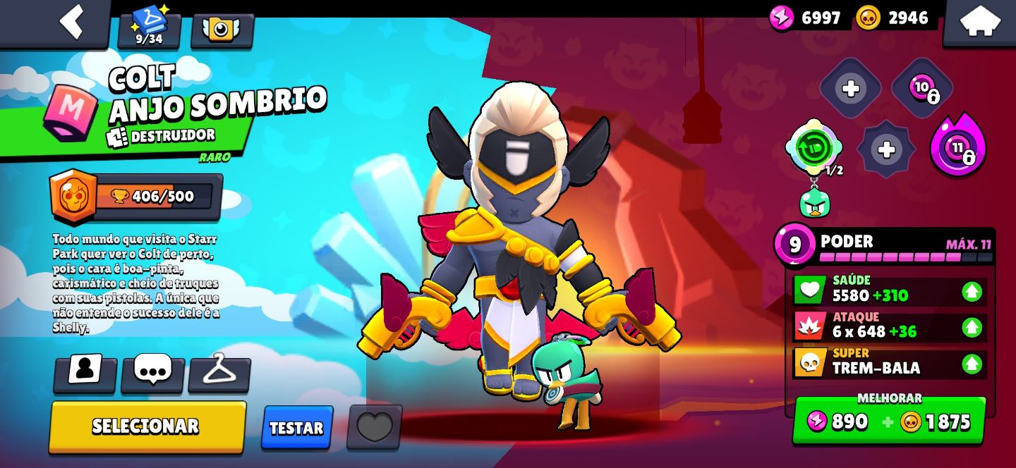 CONTA BRAWL STARS [MELHOR PREÇO] REVENDA 50 BRAWLER 5 LENDÁRIAS