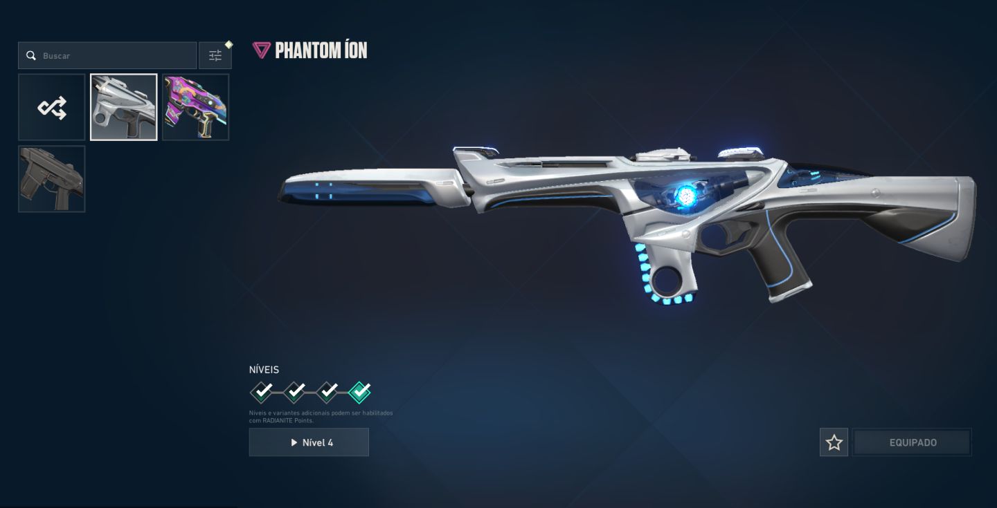CONTA DE VALORANT C/ MUITAS SKINS - EX DIAMANTE 1