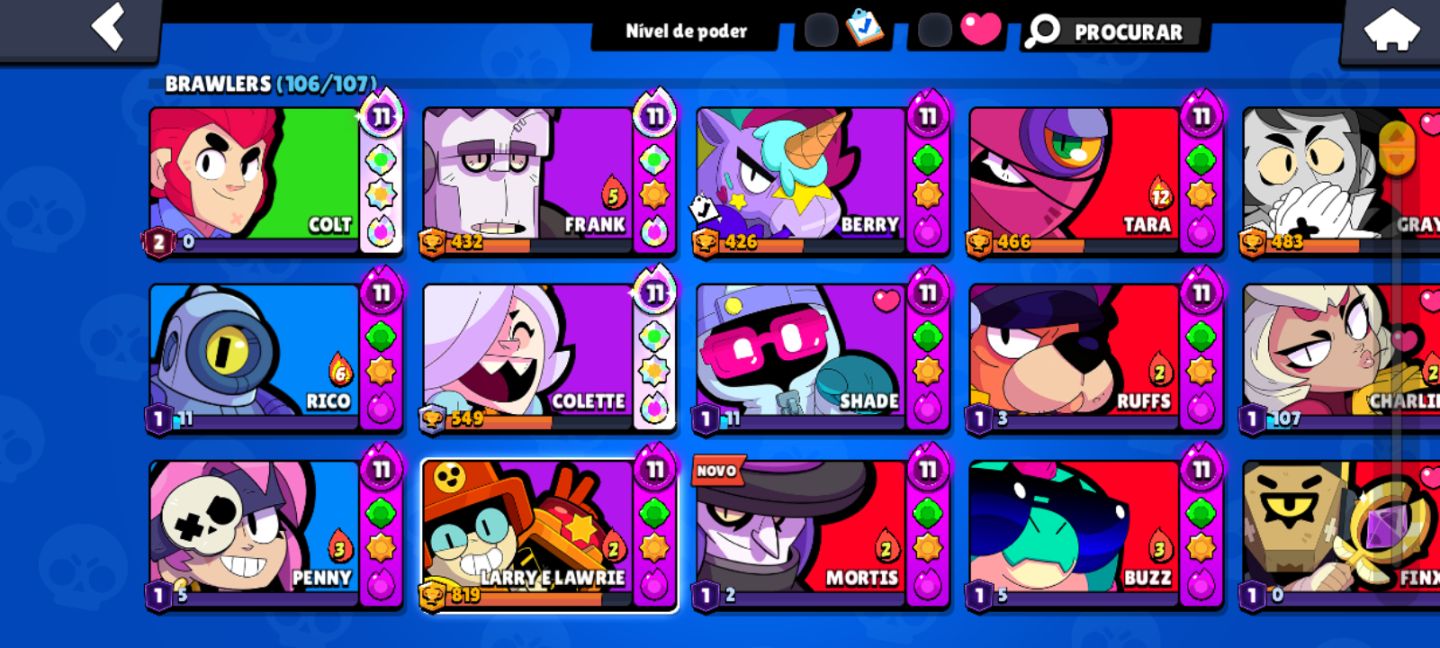CONTA DE BRAWL 44.046 | TROFÉUS! A MAIS BARATA DO MOMENTO