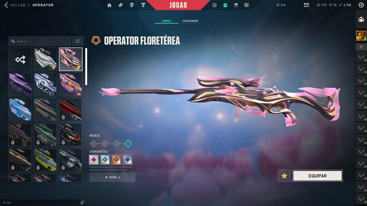 CONTA VALORANT ASC 1 VANDAL CHAMPIONS 23 E MUITO MAIS