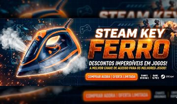 STEAM KEY FERRO E ALEATÓRIA