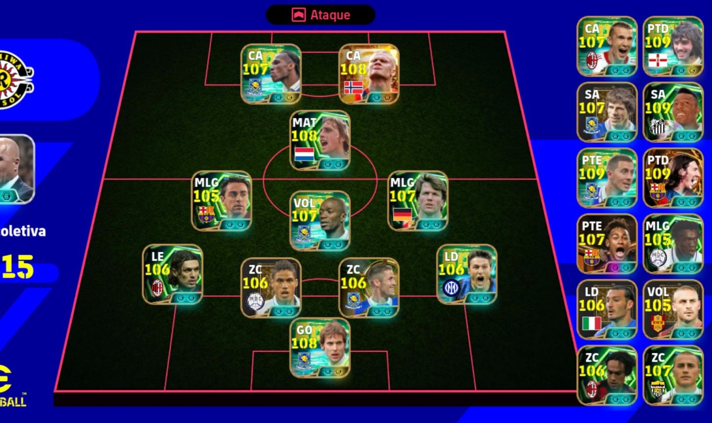 CONTA EFOOTBALL MOBILE 3000+ OVRL