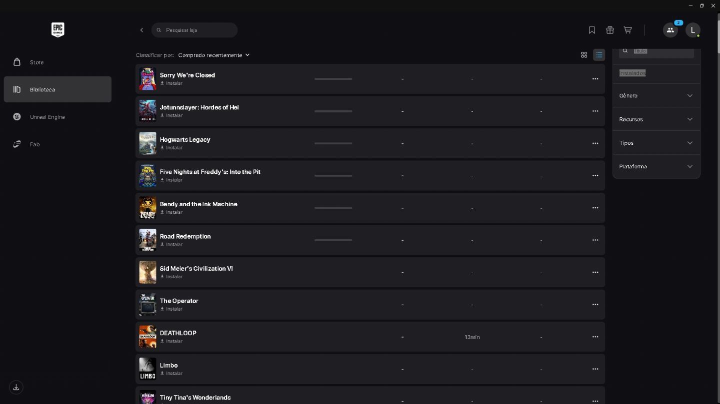 Biblioteca de Jogos PC | Steam 200+ Jogos
