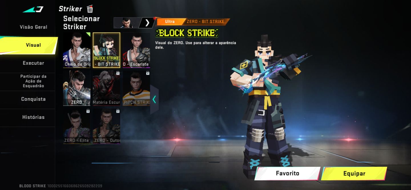 Conta nv 50 muitas skins
