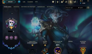 CONTA UNRANKED - 182 SKIN - FULL CHAMP + PREÇO BAIXISSIMO! - 100% SEGURA!