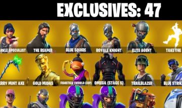 170 Skins | Og Stw Sparkle Specialist The Reaper Omega Stage 5 Tidy Merry Minty