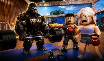 [45% EM PROMOÇÃO/ ENTREGA RÁPIDA] MEU GINÁSIO / MY GYM - ROBLOX