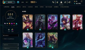 Conta League of legends +Tft - Nivel 1035 - Honra 5 - 551 skins