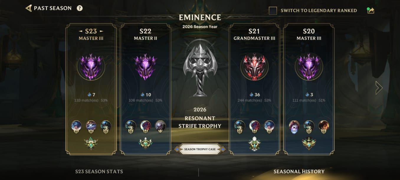CONTA WILD RIFT | 222 SKINS | EX-DESAFIANTE