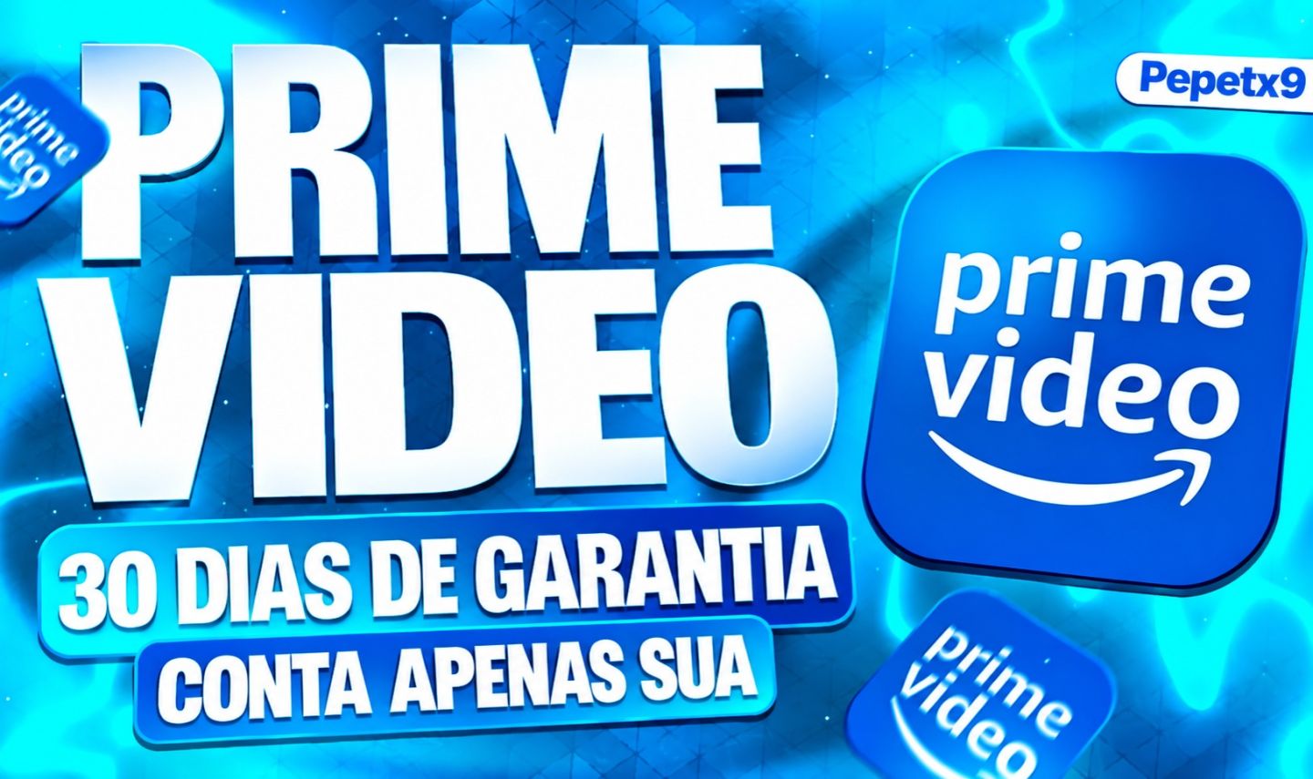 [AMAZON] PRIME VÍDEO 4K 30 DIAS - CONTA APENAS SUA