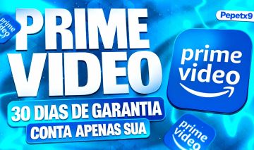 [AMAZON] PRIME VÍDEO 4K 30 DIAS - CONTA APENAS SUA