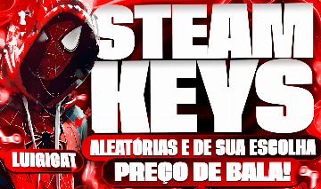 STEAM KEYS ALEATORIAS OU DE SUA ESCOLHA