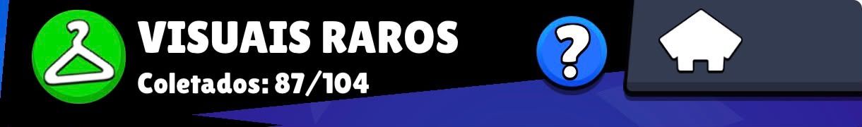 CONTA BRAWL STARS 65K TROFÉUS | 324 SKINS | 96 BRAWLERS | 6 PRESTÍGIOS | SKINS